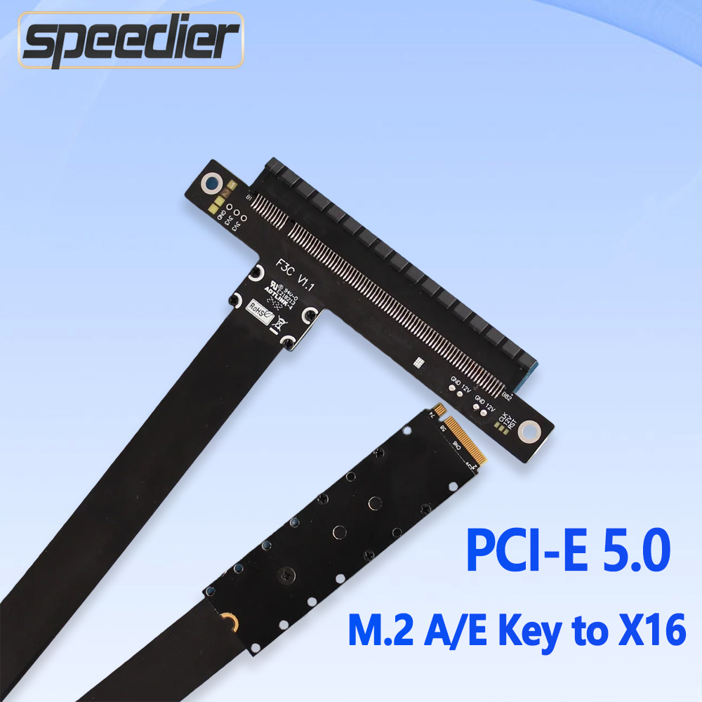 Pcie 5.0 Gpu Riser Cable - PCIe 5.0 X16 - M.2 NVMe