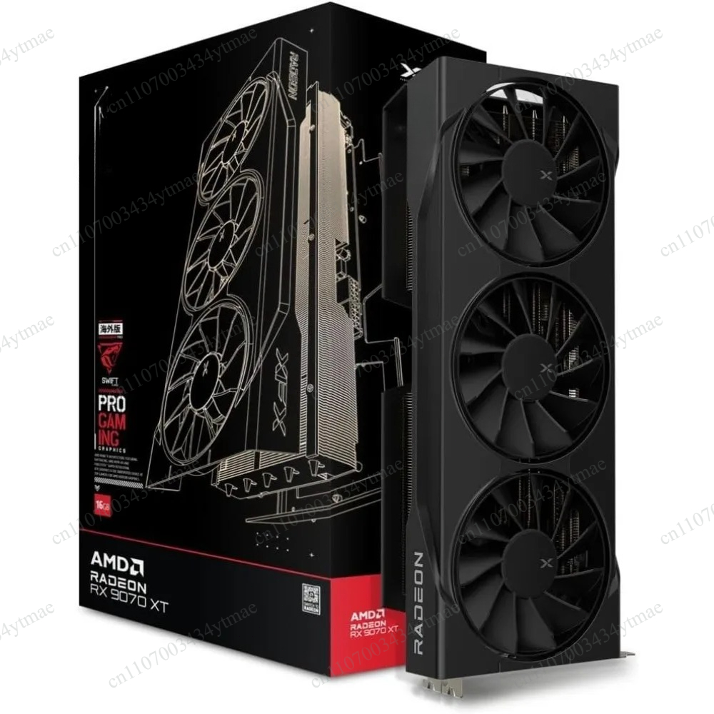 Rx 9070 Xt - RX 9070 XT トリプルファン ゲーミンググラフィックカード、16GB GDDR6