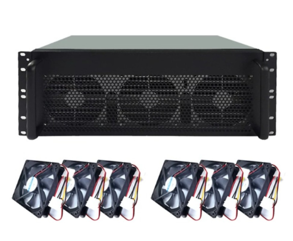 4UマルチGPUサーバーシャーシ、6～8枚のグラフィックカー - Server Gpu Chassis 4U のレビューと価格
