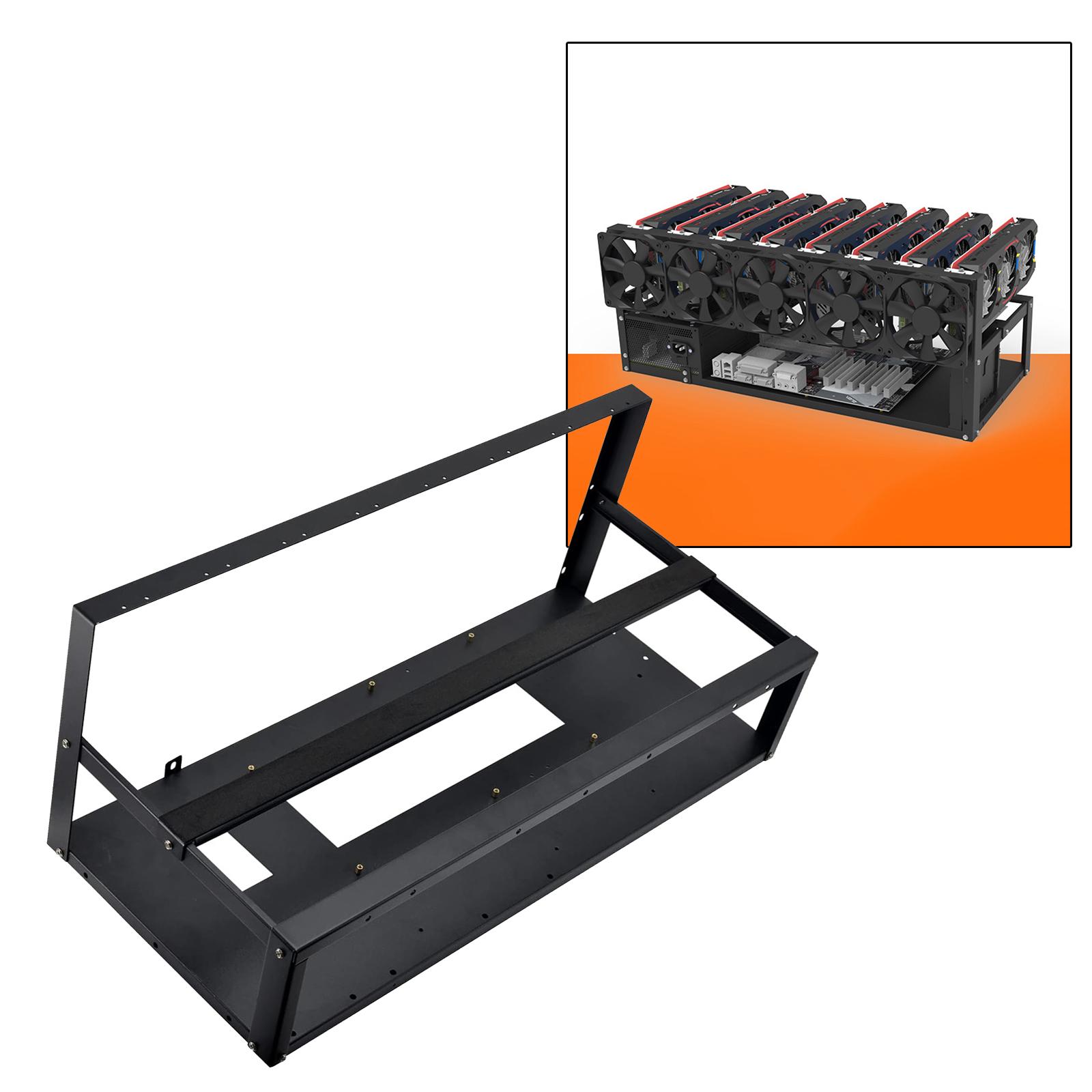 6/8 GPU マイニングリグフレームラックケースマイナーツ - Gpu Mining Rig Frame 8 Gpu のレビューと価格