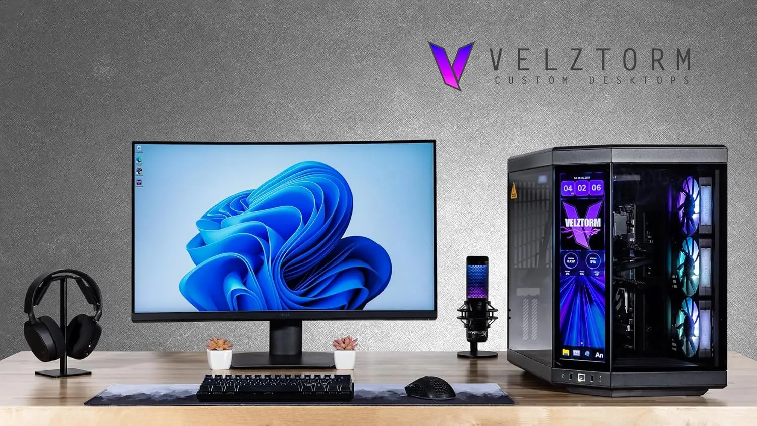 Velztorm LCD ブラック プレティックス カスタム - Rtx 5080 16Gb のレビューと価格